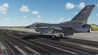 DCS World F 16C冷啟動