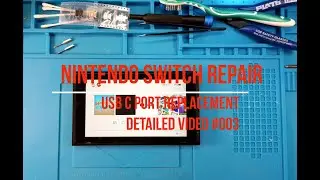 How to repair Nintendo Switch charging port