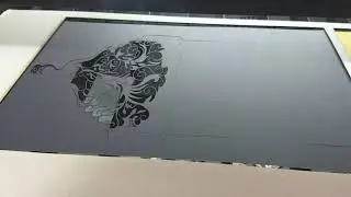 Produção de corte a laser em Papel Couché 9