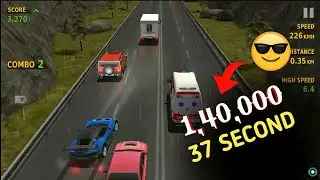 Traffic Racer - 1,40,000+ Score Only 37 Second || Aston Martin Vulcan || Official Gameplay
