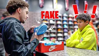 Kid Tried Selling Fakes!