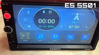 5 Element 5501 2 din магнитола обзор