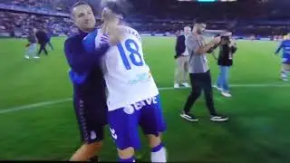 CD Tenerife - UD Las Palmas 2 - 0 (moments after the great victory)