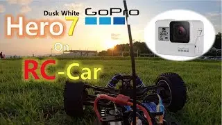 Gopro HERO 7 Black Dusk White Hyper-Smooth on rc-car
