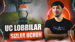 UC YUTIB OLING LOBBILAR KETMA KETLIGI KIRAMIZ GOUUU ➤ 🇺🇿🔥 - PUBG MOBILE