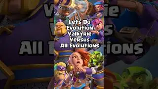 How does Evolution Valkyrie Do VS All Evolutions? 🤔 