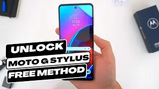 How to unlock Motorola Moto G Stylus free