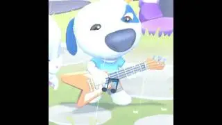 Squid doll Angela sings and Tom friends are dancing #juitom #kids #talkingangela2 #shortvideo