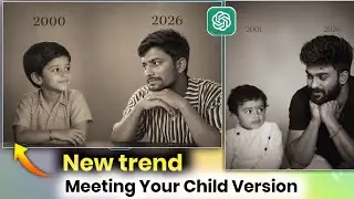 Trending Child & Current Photo Editing telugu | chatgpt trending image prompt 