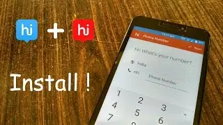 Hike Messenger - How to Install Two Hike Messenger[RED Modded Version] In any Android Phone![2016]