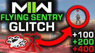 COD MW2: HOW TO DO FLYING SENTRY GUN GLITCH! *GOD MODE* Out Of Map