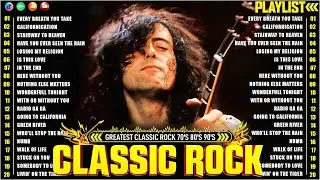 Classic Rock Greatest Hits 60s 70s 80s 🔥 Metallica, Queen, Nirvana, Bon Jovi, Guns N' Roses