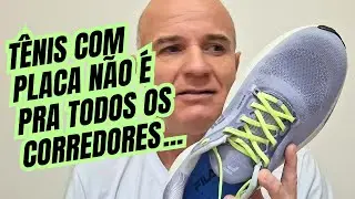 Tênis com placa não é pra todos os corredores #tenisdecorrida