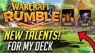 THESE NEW TALENTS ARE CRAZY FOR  MY DECK #Warcraft_Rumble_Partner