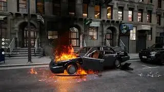 Car VFX - Damaged Unreal Engine 5