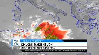 CIKLONI I MADH NË JON SI DO TË NDIKOHET SHQIPËRIA