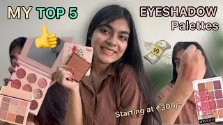 BEST EYESHADOW PALETTES IN INDIA / starting at ₹300/- | #Diwalog2023 Day - 6