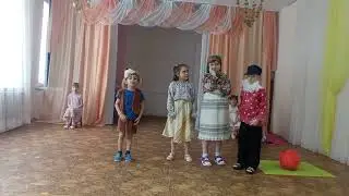 Спектакль "Посадил дед тыкву" тетральная студия "Непоседы"