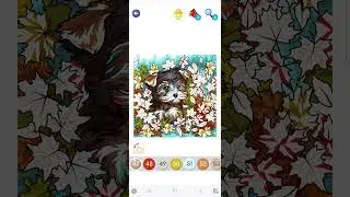 Fall Puppy | Color Swipe