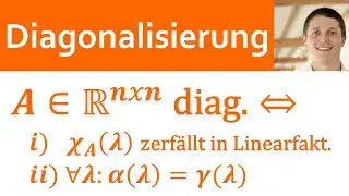 📘 Diagonalisierung 02 | Kriterium für Matrizen, viele Übungen: Matrix diagonalisierbar? | UNCUT