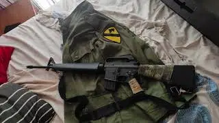 E&C M16VN Airsoft Rifle unboxing and showcase