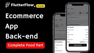 Tutorial To Build Ecommerce App In FlutterFlow Using Firebase | Complete Cart | Part - 12