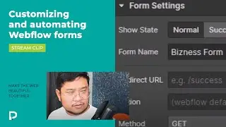 Customizing and automating Webflow forms - Stream Clip