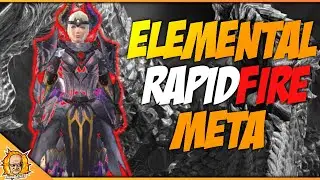 NEW RAPID FIRE ELEMENTAL TEMPLATE SET