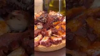 EL AUTÉNTICO PULPO A FEIRA!! Está increíble de rico🤤 #youtubeshorts #shorts