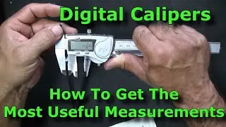Review and Demo of Stainless Digital Calipers - Inch, Metric and Fractional!