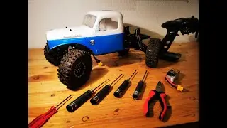RC Garage: SCX10.2 Comp Crawler - Built Details (4WS + Dig)