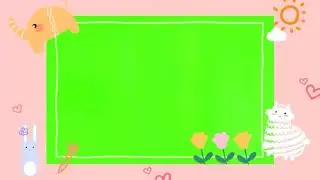 Baby Animated Frame Green Screen Effects Vfx