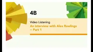 English File 4thE - Intermediate - Video Listening - 4B Rawlings Interview  - Part 1