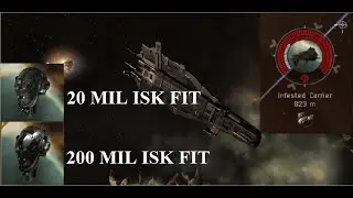 How to kill infested drone carrier with Ishtar and Vexor