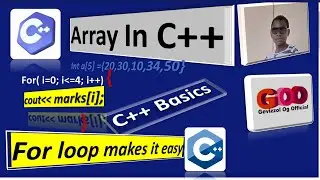 ✅ C++ Arrays Lesson 7: Print Array Elements Using For Loop Like a Pro!