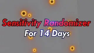 I used SENSITIVTY RANDOMIZER for 14 DAYS