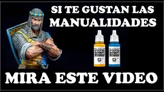 Que PINTURA utiliza para hacer MAQUETAS 🎨
