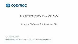 Using the File System Task for moving files - SSIS tutorials for Beginners by COZYROC