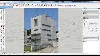 Como modelar um edifício em 3D só com fotografias no SketchUp (Match Photo)