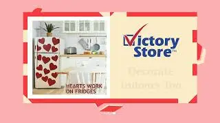 Show Your Valentine You Care: Jumbo Red Heart Garage Door Magnets Indoor/Outdoor Thick Garage Decals