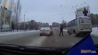 Выжить на пешеходном переходе ч  4 Подборка дтп