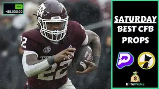 (19-5 RUN💥) COLLEGE FOOTBALL PRIZEPICKS BEST BETS TODAY | PLAYER PROPS Saturday November 2nd #cfb
