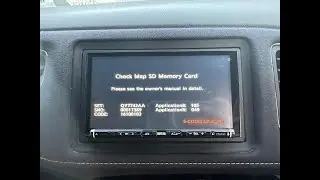 Clarion NX616 Radio SD card for Honda VEZEL (C)NAVIGATION-DISK