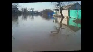 Паводок, Елань, Волгоградская обл., 09.04.12г.