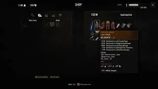 The Witcher 3. Mod "Potato Item Cheats". Shop demo.