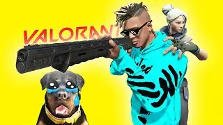 so I tried VALORANT with CHOP & BOB 😂🤣