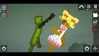 Melon Playground: Spot vs. Melon (along with mittens)