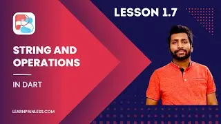 1.7 String and string operations in dart | dart full tutorial for beginners in Hindi