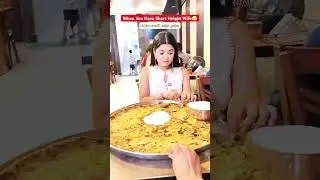 sejal gaba shorts | When You Have Short Height Wife 🫣 