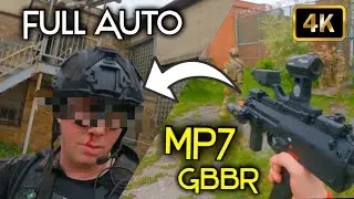 MP7 GBBR + FACE SHOT at Prison Milsim 😏 Pt 2  [ OP Fractured Skull ] Nomad Milsim 2024